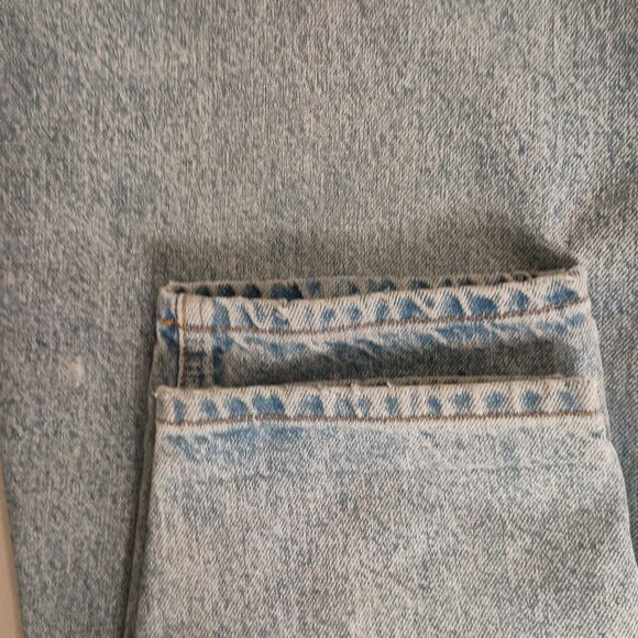 Gap Y2K Vintage No 9 Reverse Fit High Rise Light Blue Denim Jeans Women’s 10 - Picture 11 of 16